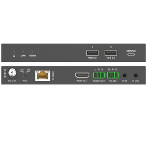 18Gbps HDMI USB2.0 HDBaseT 2.0 <strong>Extender</strong> 100M 4K60HZ USB and Audio <strong>Embedding</strong> De-<strong>embedding</strong> for Home Theatre <strong>System</strong> - Product Image 4