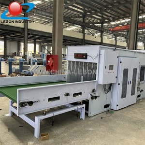 Linea di produzione completa automatica senza colla per ovatta linea di produzione di rotolo di ovatta in fibra di poliestere senza colla - Product Image 2