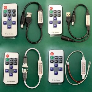 3 17 24 ключа USB RGB огни Светодиодные полосы контроллер с пультом дистанционного управления светодиодные полосы пульт дистанционного управления для RGB светодиодные полосы света - Product Image 5
