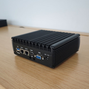 Мини-компьютер Intel Celeron N3050 N3700 J4125 Dual Nics RJ45 4K Dual Lan промышленный ПК по заводской цене - Product Image 3