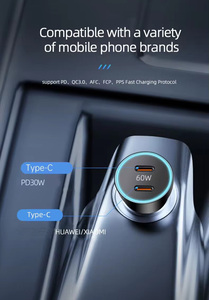 急速充電PD対応のためのタイプC電気自動車充電器 - Product Image 5