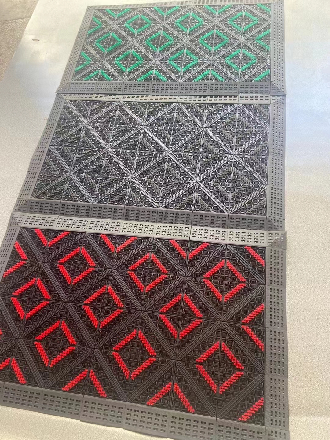 Grey+double brushes