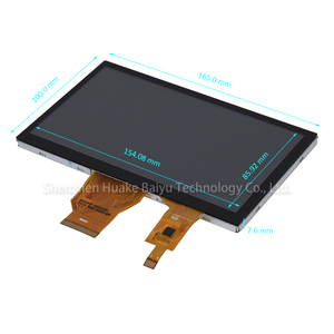 Standard 50PIN 7.0 800x480 LCD-Touchscreen-Modul Kunden spezifisches 7-Zoll-Sonnenlicht-lesbares kapazitives Tft-Display mit I2C-Schnittstelle