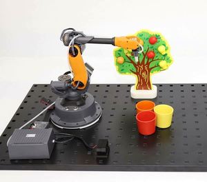 Robot Mirobot a 6 assi per studenti di ingegneria di intelligenza artificiale e istruzione Mini braccio Robot industriale - Product Image 5