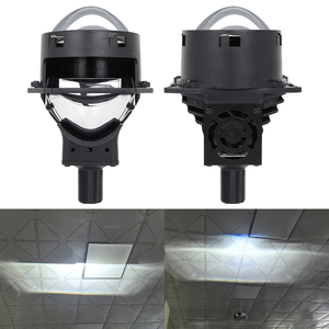 อุปกรณ์เสริมสำหรับรถยนต์ไฟหน้า LED แบบ Bi 3นิ้วอุปกรณ์เสริมสำหรับรถยนต์ไฟหน้า LED สำหรับเลนส์สว่างมากสำหรับรถยนต์ A9ไฟหน้าเลนส์แบบ Bi - Product Image 2