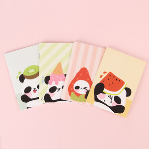 Cuaderno de estilo lindo A7 personalizable para estudiantes de escuela primaria Impresión horizontal con logotipo Páginas interiores creativas - Product Image 1