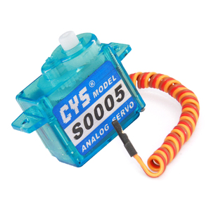 Micro Mini 5g Servo con 1kg segnale analogico motore Coreless e custodia in plastica per aereo RC - Product Image 1