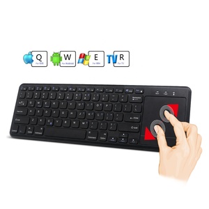 Portable <strong>Touchpad</strong> <strong>Keyboard</strong> Russian Azerty Spanish Layout <strong>Mini</strong> Blue Tooth Wireless <strong>Keyboard</strong> for Windows Android - Product Image 5