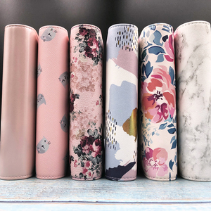 Benutzer definierte gedruckte A5/A6 PU Leder monatliche Agenda Wochen planer Lock Dairy Coloured Index Tab Divider Tagebuch Notizbuch für Geschenk - Product Image 4