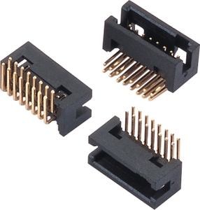 PCB Connector 2.54 mm <strong>6pin</strong> to 64pPin 2*32P RIGHT ANGLE 90degree Box <strong>Header</strong> in Connectors - Product Image 4