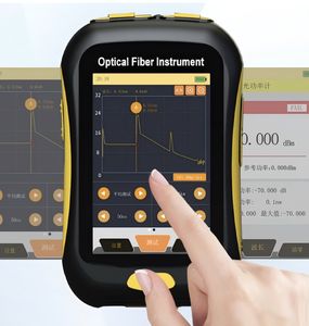 KEXINT החדש ביותר, OTDR מיני נייד 80 ק\\\"מ, בודק סיבים אופטיים 1310 ננומטר/1550 ננומטר, Hnpon FWT-100, שיגור תחום PON - Product Image 1