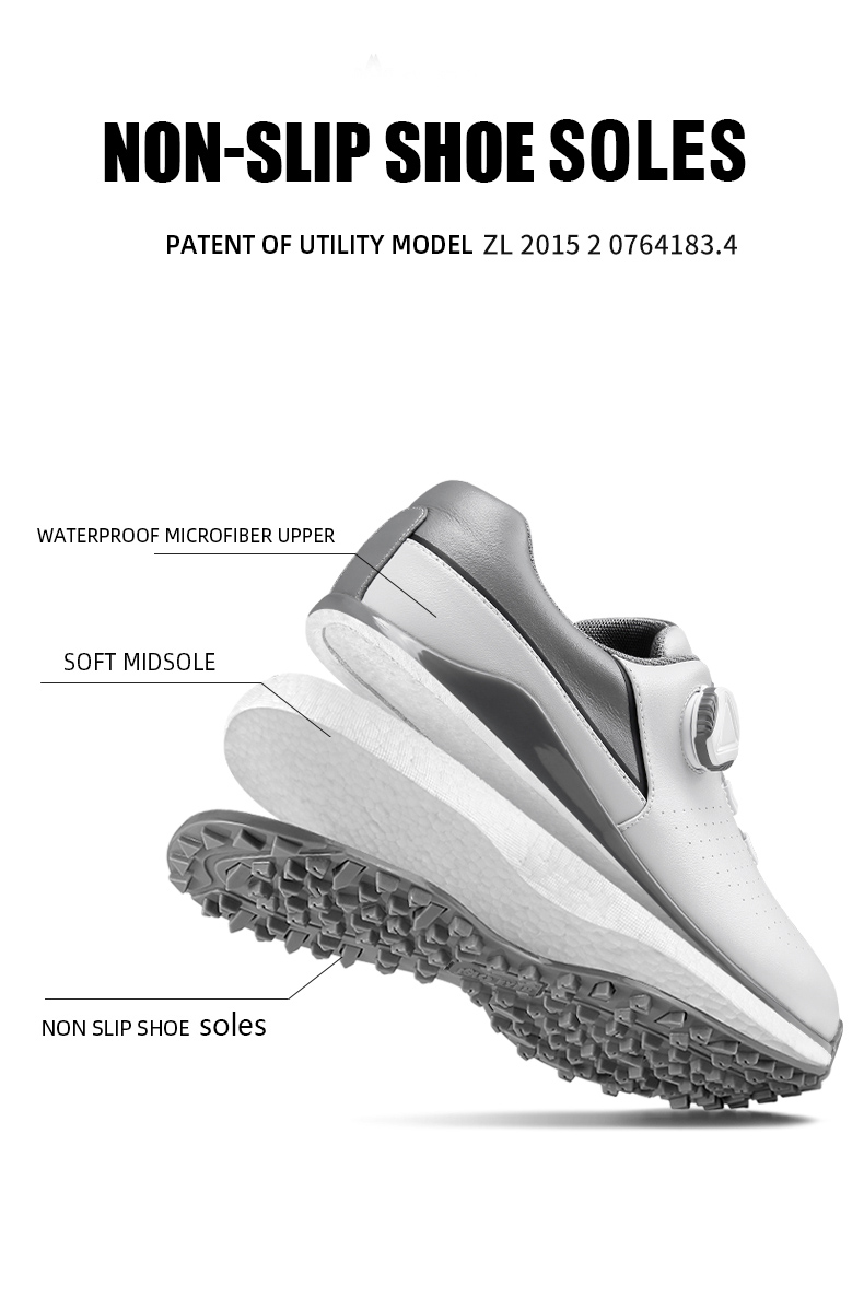 MOEYES M22XZ10 male custom made golf shoes high quality luxury brand