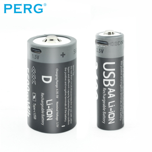 Tip-c USB şarj edilebilir pil, 1.5V AA AAA uzaktan kumanda oyuncak pil, 16340 32580 25480 anizotropik lityum pil 3.7V - Product Image 4