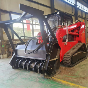 25pk Rubber Spoor Skid Stuur Loader Bosbouw Mulcher Ht530 Japan Diesel Motor Lopen Achter Lader Bevestiging Vijger Trencher - Product Image 2