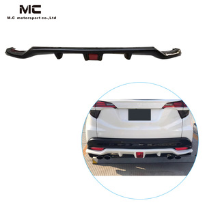 Para Honda Vezel fibra de vidrio Reart parachoques labio fibra de vidrio difusor trasero - Product Image 1