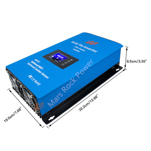 Mars Rock 1000W WiFi Pure Sine Wave Auto on Grid Solar Power Micro Inverter for 24V 48V Solar Panel - Product Image 1