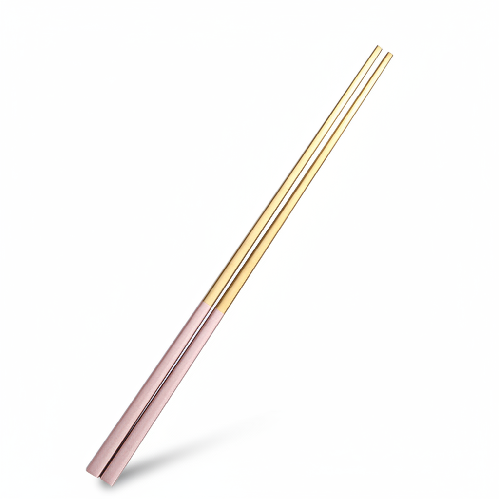 Baguettes en or rose
