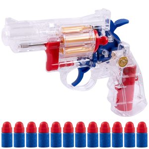 ZP5 <strong>Revolver</strong> Soft Bullets Pistol Gun Toy For Adult EVA Foam Dart Bullet Guns Shell Ejecting Toy Real Hydrogel Guns Weapon Model - Product Image 2