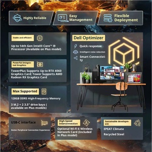 オリジナル商用コンピューター Intel Core i5/i7/i9 第14世代 8GB RAM 512GB SSD Dell 7020MT Plus デスクトップパソコン - Product Image 5
