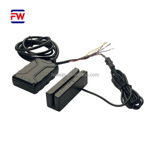 RS232 tam 3-track bilgi manyetik şerit kart okuyucu MX3.0 serisi 2*2P programlanabilir ve özelleştirilebilir - Product Image 1