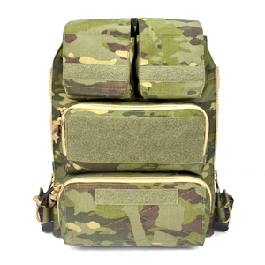 Custom Tactical Accessory 2.0 CPC AVS JPC Camouflage Bag Nylon Vest <strong>Pouch</strong> with Zip-On Panel Hunting Outdoor Use Made Nylon - Product Image 3
