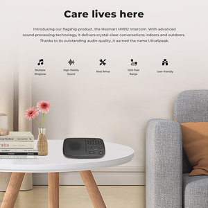 Hosmart-Sistema de intercomunicador inalámbrico bidireccional para el hogar y las oficinas, 2 vías