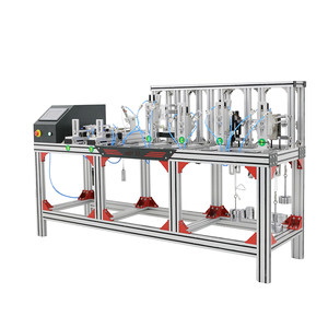 Equipo de laboratorio Cinco estaciones Instrumento de prueba de sujeción de punto único Máquina de prueba de bloqueo de empuje - Product Image 2