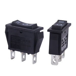 ปุ่มเปิด/ปิด/เปิด2PIN มีไฟ LED 2ตำแหน่งสำหรับ I606 LEC 101 KCD3 LED สำหรับเรือเปิด/ปิด/เปิด250VAC 16A สีแดงสีดำ - Product Image 5