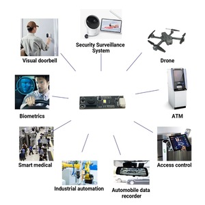 Werks großhandel 0,3 MP VGA 30fps Scan-Code mit festem Fokus Zahlung USB-Kamera modul mit Füll licht - Product Image 6
