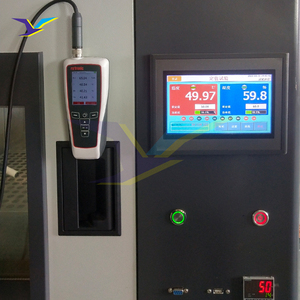 Bateria programável rampa de taxa de rampa, ciclo térmico ess câmara de teste climático de alta temperatura e umidade