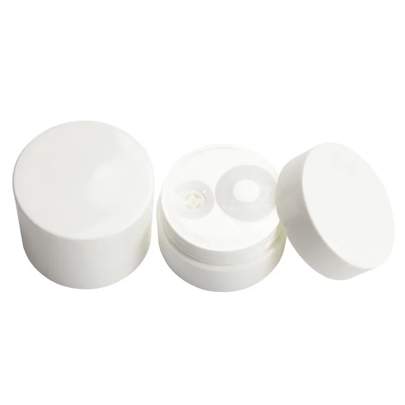 Private label vendita calda nuovo stile crema per bambini airless 30/50g PP vaso cosmetico airless per l'imballaggio della crema per la cura della pelle