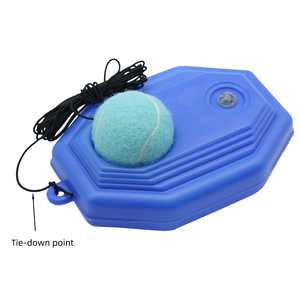 Auto-estudo Bola de tênis, reboter bola back training, Elasticidade Treino Bola de tênis com Cordas solo Bola De Tênis Com Cordas