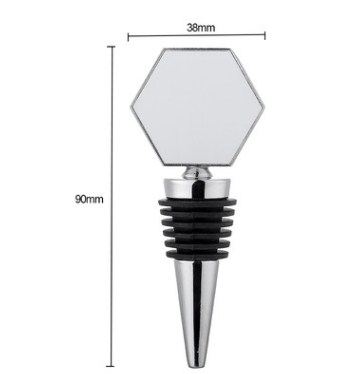 Hexagone argenté