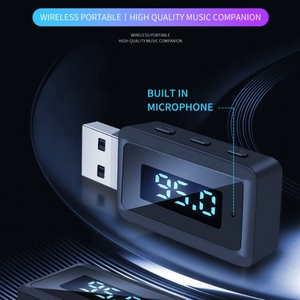 Car <strong>Kit</strong> Wireless <strong>Fm</strong> <strong>FM</strong> Transmitter 3.5mm Aux Music Phone Radio <strong>FM</strong> Adapter for Phone - Product Image 6