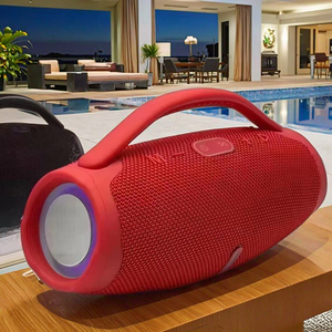 Portatile senza fili per altoparlante Bluetooth con microfono attivo HiFi Box 3 Big Bass Party sistema Audio per uso domestico supporto di memoria - Product Image 1