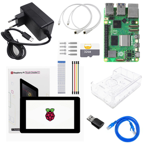 Original <strong>Raspberry</strong> <strong>Pi</strong> 5 Development Board Kit with 7-inch Screen Additional Enclosure Power Supply - Product Image 1