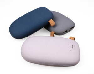 Two <strong>Output</strong> 10400mAh Portable Phone Charger Powerbank Stone <strong>Design</strong> Soft Pebbles Mobile Power Bank 8000mah 8800mAh Custom logo - Product Image 5