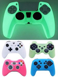 เคสซิลิโคนเรืองแสงสำหรับ PS5/P S3จอยสติ๊กสำหรับ Xbox One SWITCH Pro Xbox 360เรืองแสงในที่มืดฝา PS4 - Product Image 6