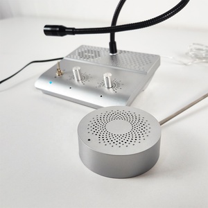 שתי דרך Wired מיקרופון מלון בית ספר רפואי מרכז בית ספר בנק משרד חלון הר קול אינטרקום רמקול מערכת - Product Image 3
