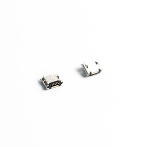 USB连接器微型5针DIP USB连接器母部分b型微型Usb插座，用于手机充电引脚连接器