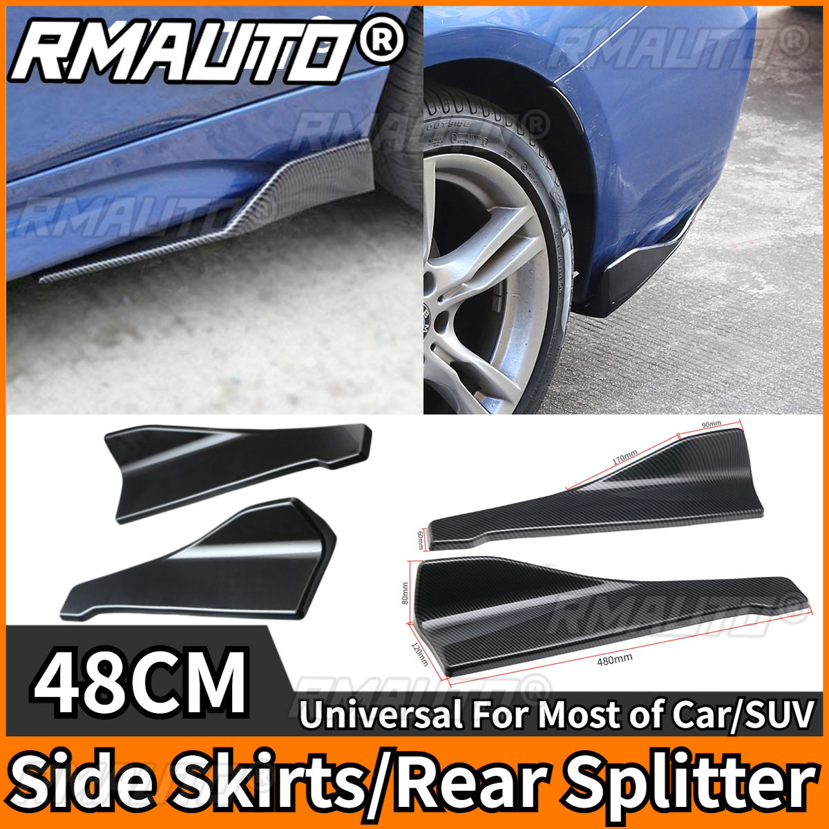 Tipo B Negro brillante