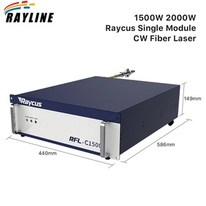 数控切割机零件RFL-C1500 RFL-C1000 Raycus 1000w 1500w连续光纤激光源发生器/切割头/控制器 - Product Image 5