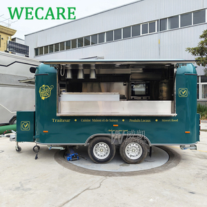 Wecare รถเข็นขายอาหารเคลื่อนที่ได้, รถเข็นรับเครื่องดื่มในครัวรถพ่วงอุปกรณ์ครบครัน - Product Image 1