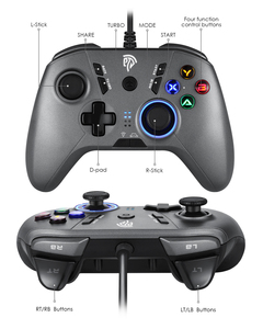 EasySMX全球专利M1-M4编程按钮设计游戏控制器SL-9111，适用于PC/ PS3、电视、电视盒 - Product Image 6