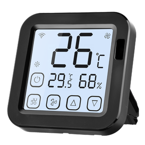 SMARSECUR Tuya Smart Air Condition Thremostat Built-in <strong>Temperature</strong> Humidity <strong>Sensor</strong> for IR Remote AC Work with Alexa Google - Product Image 1