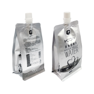 Emme nozulu ile özel 100ml-400ml PET Pet Doy torbalar ve su suyu şarap için emzik Stand up - Product Image 1
