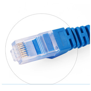 RJ45-Anschluss Stecker-Stecker Blue Ethernet Internet LAN CAT5e Netzwerkkabelmodem-Router für Computer Bilgisayar # BL5 - Product Image 4