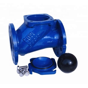 วาล์ว DN50หน้าแปลน DIN แบบบอลไม่ไหลกลับ PN16 - Product Image 3
