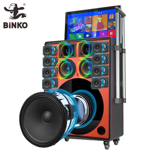 Binko Kalonka Promotional Portable Audio Player Smart Wifi Karaoke System Machine Blue Tooth <strong>Device</strong> Speaker with Display Screen - Product Image 2