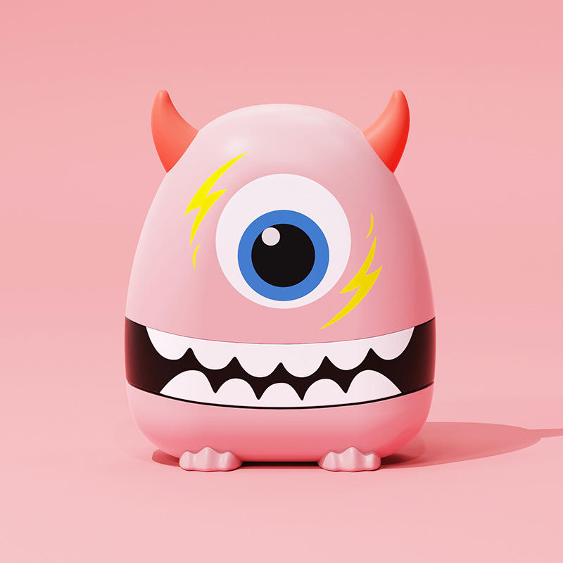 Bête borgne en rose - sans gravure